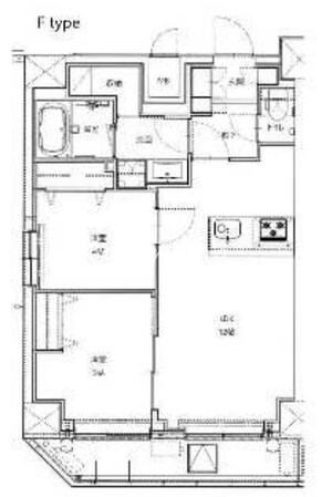 レアライズ町屋の物件間取画像